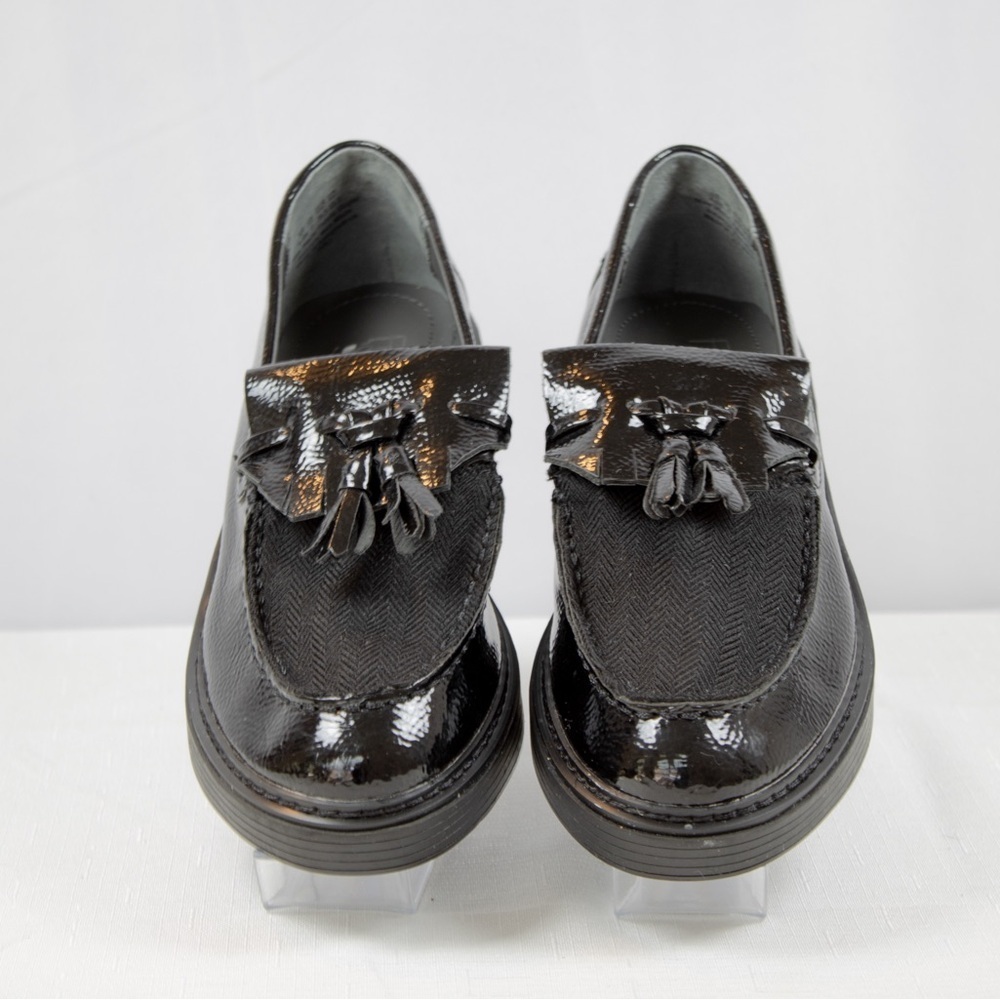 Franco Sarto Patent Platform Tassel Kili Loafer Women's Slip-On Shoes Sz 6.5 - Picture 3 of 9
